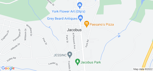 Map of business location