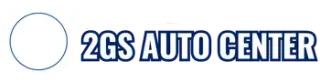 The logo for 2gs auto center is shown on a white background.