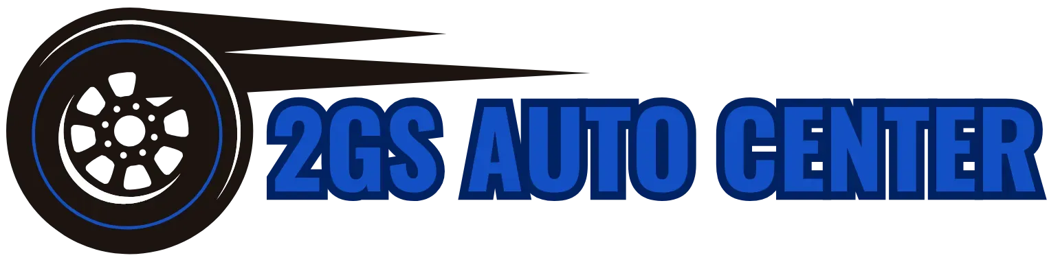 A logo for 205 auto center with a wheel in the middle.