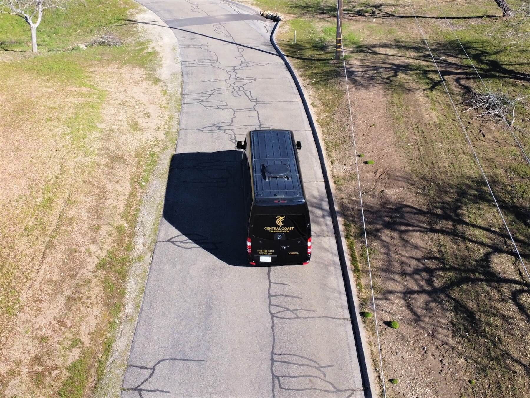 Paso Robles private Sprinter Van wine tasting tours