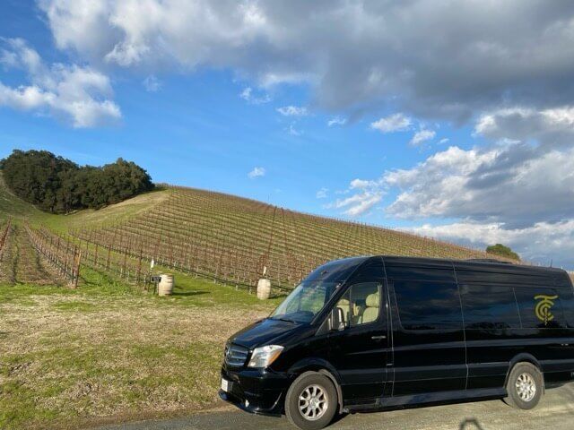 paso robles private sprinter van wine tasting tours