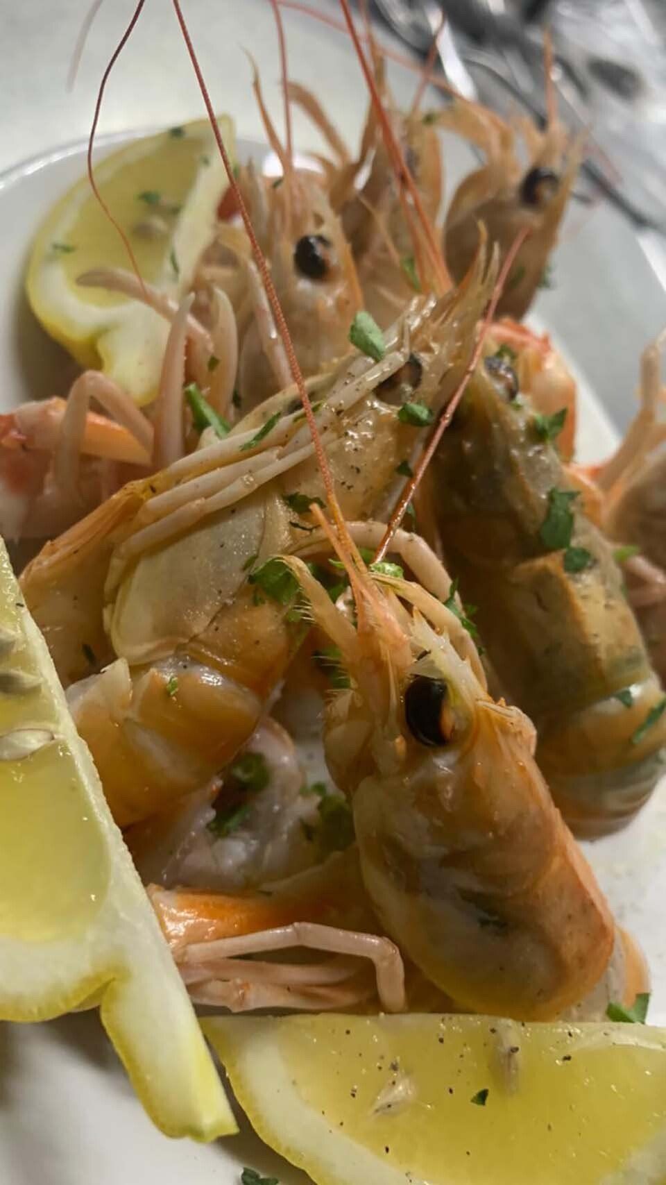 scampi arrosto