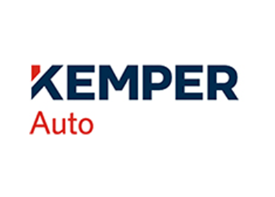 Kemper Auto logo: Blue