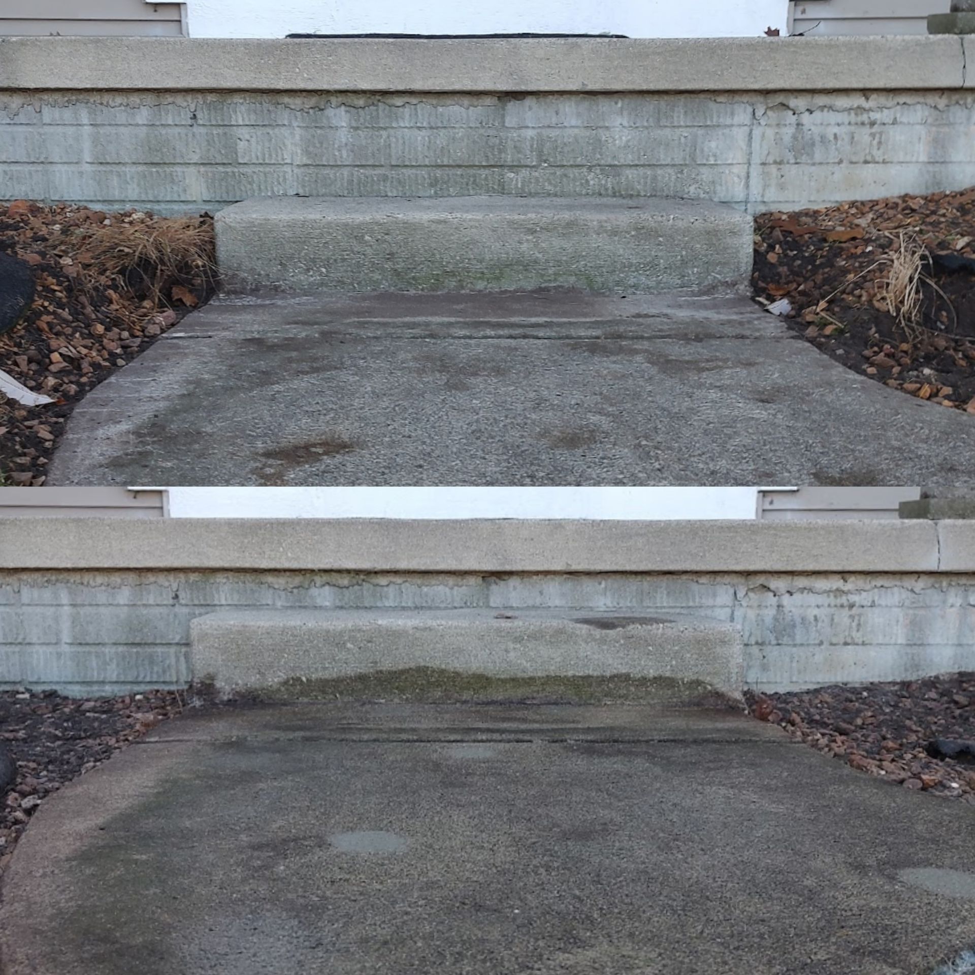 Irwin Concrete Leveling - unsafe steps return to the elevation they're supposed to be at