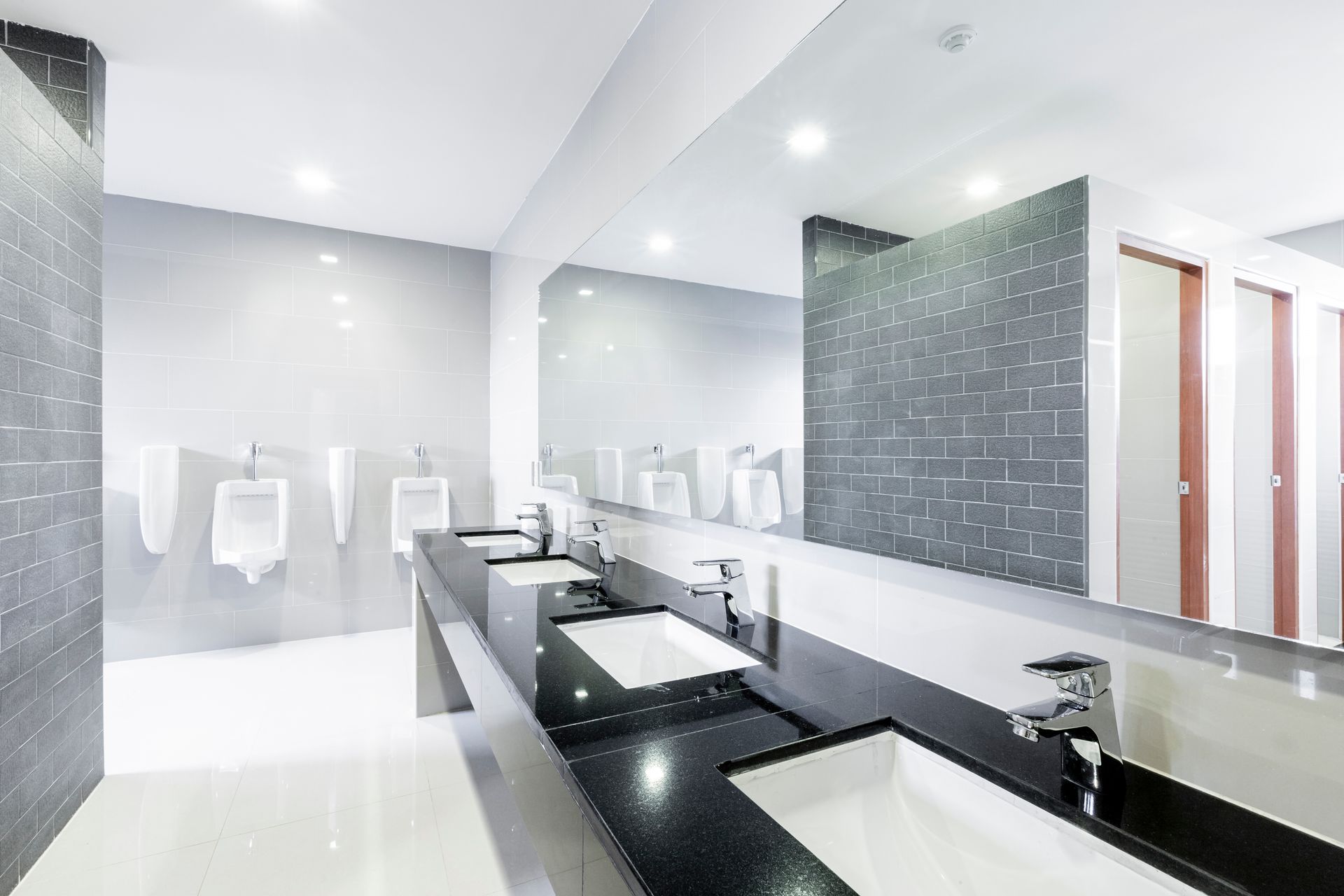 commercial bathroom