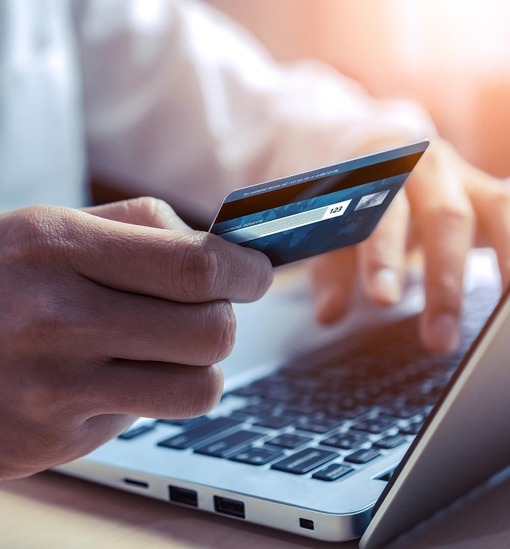 paying via card