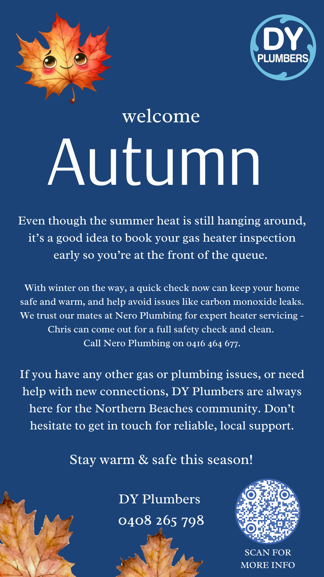 Gas heater safety service