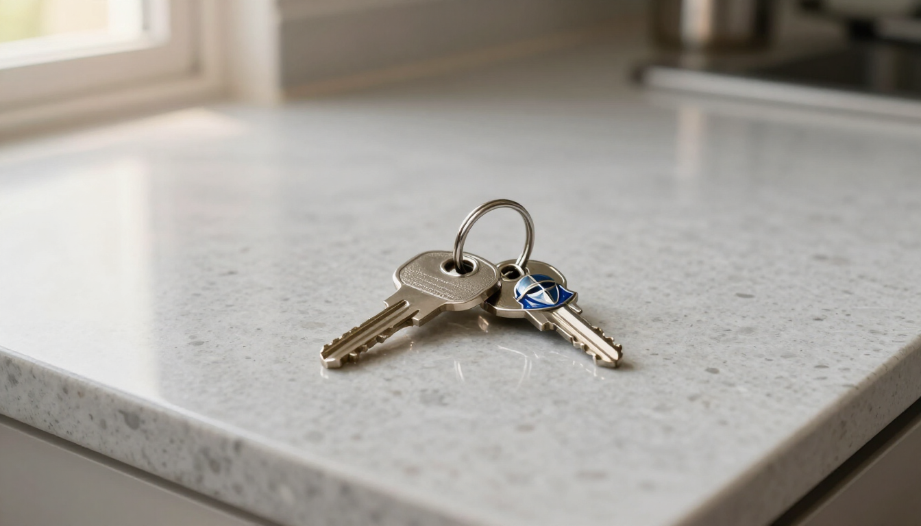 New keys on a table
