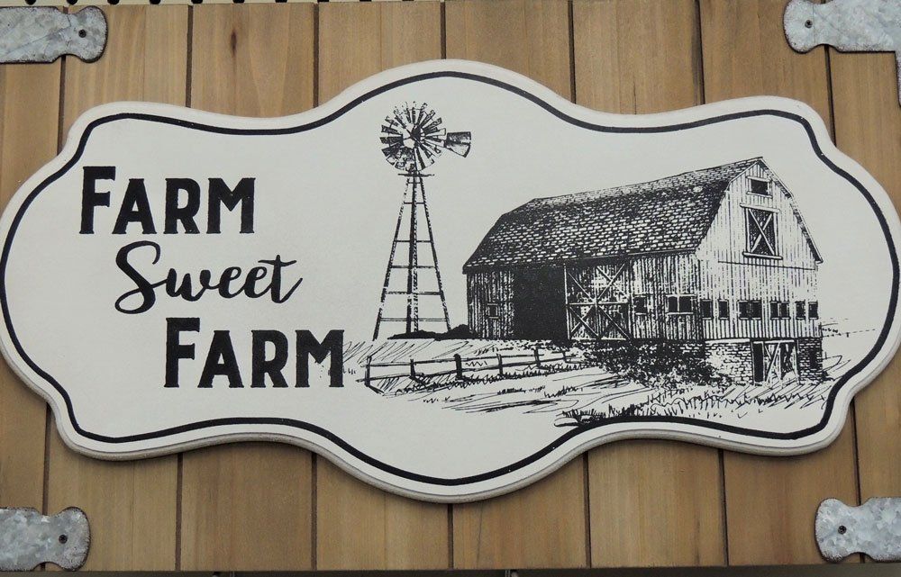 Company sign