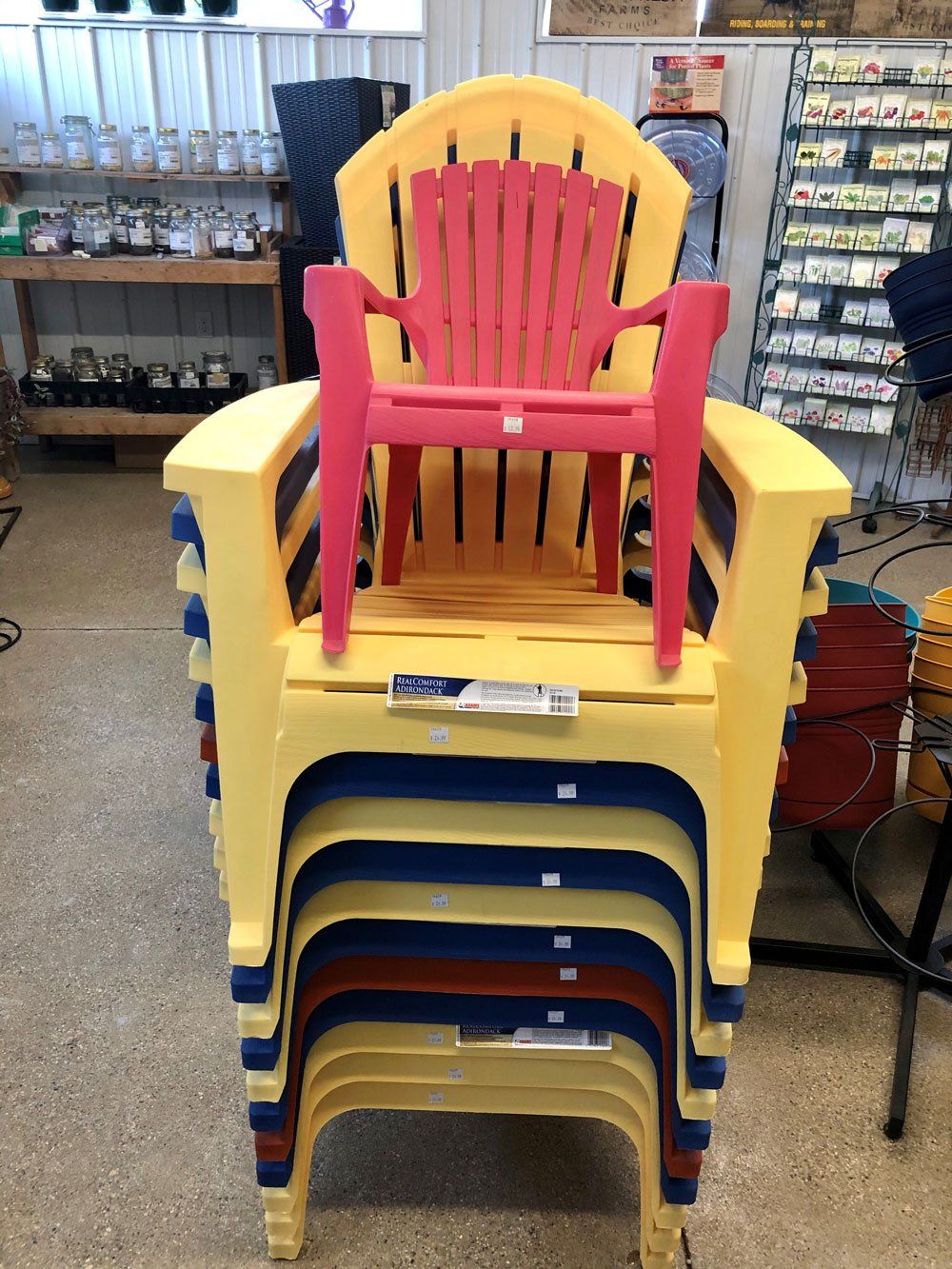 plastic lawn chairs