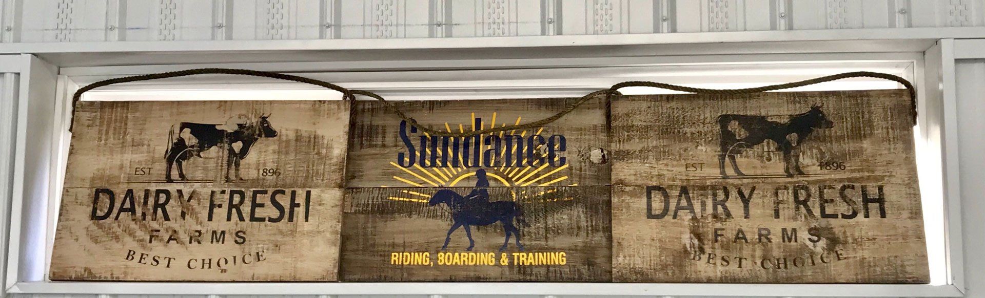Old farm signs
