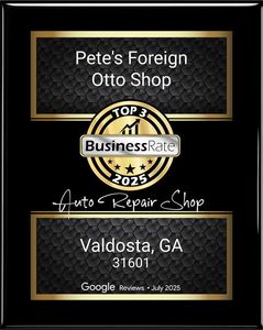 Business Rate Award | Pete's Otto