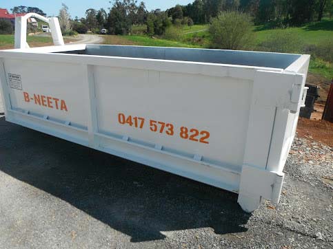 Different Style of B-Neeta Skip Bins Colour White | Warragul, Vic | B-Neeta Skip Bins