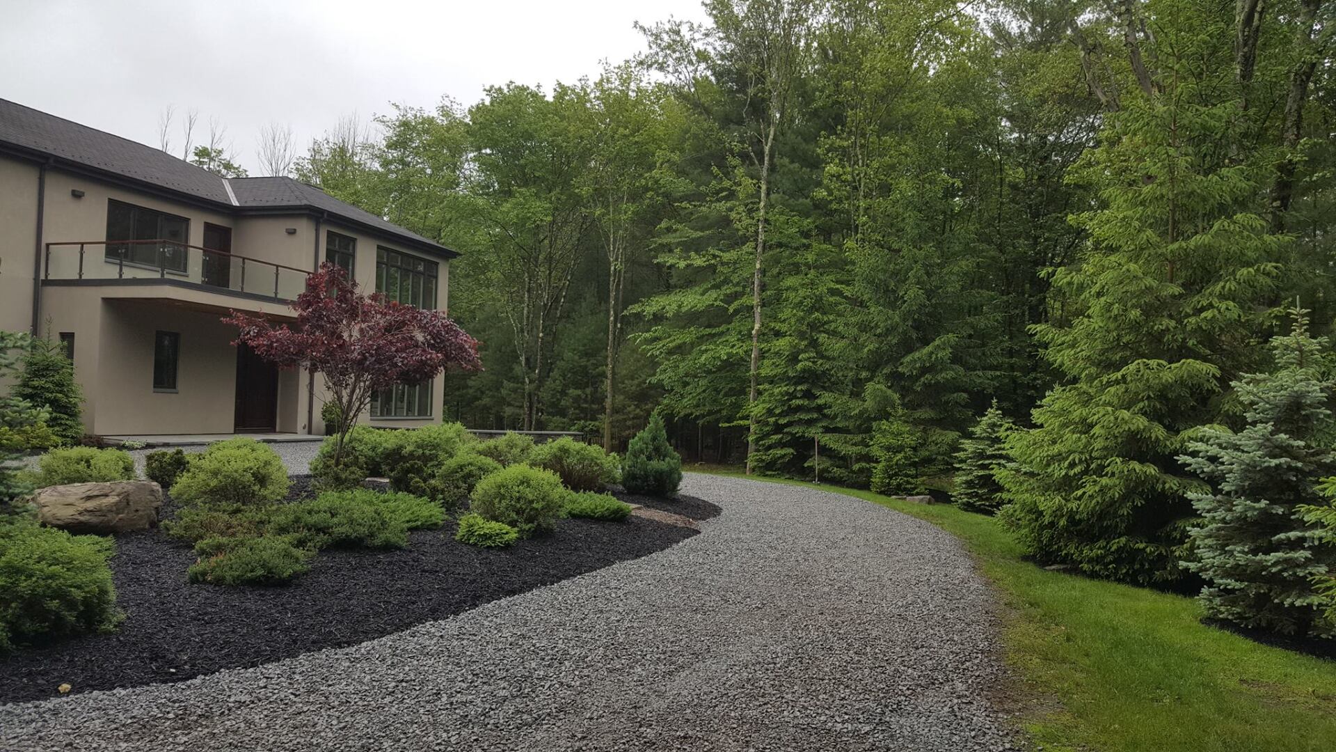 Big House — Wurtsboro, New York — MDL Excavating Landscaping LLC