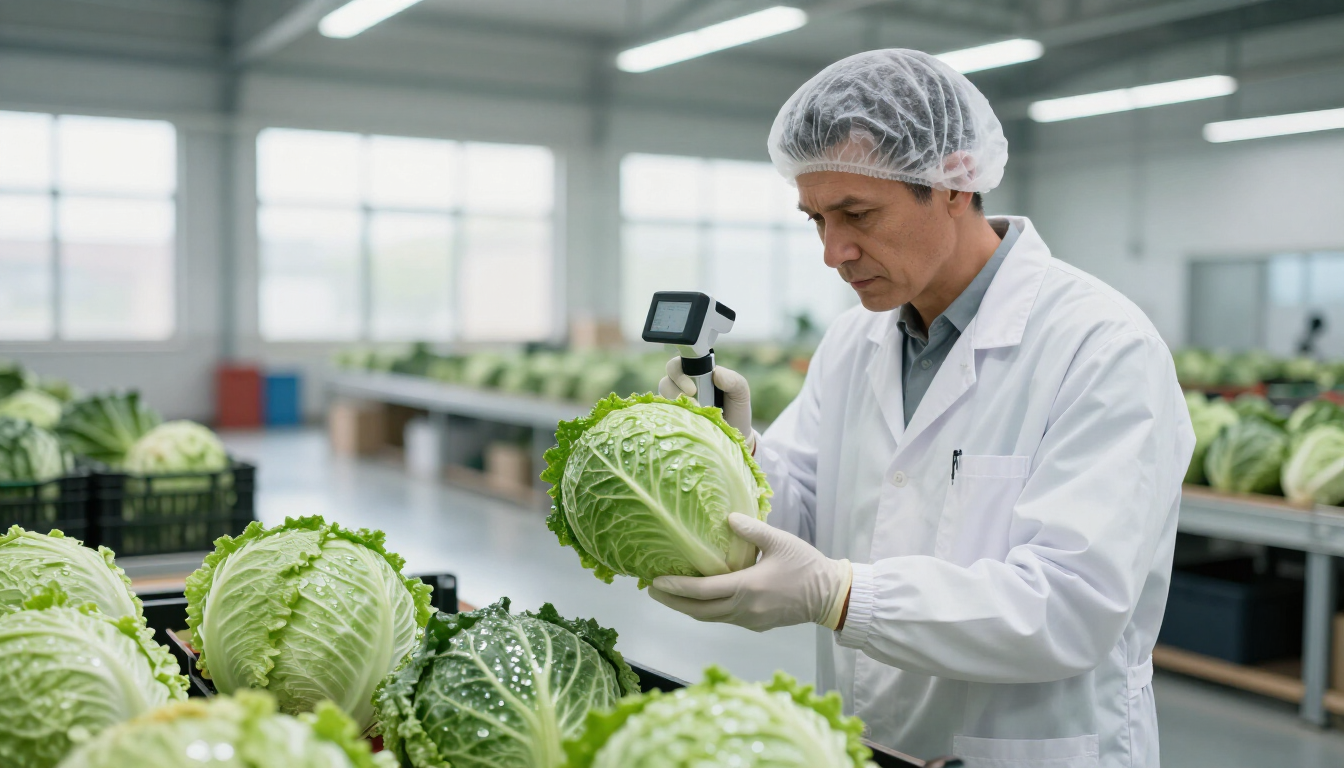 蔬菜品質檢驗與分裝