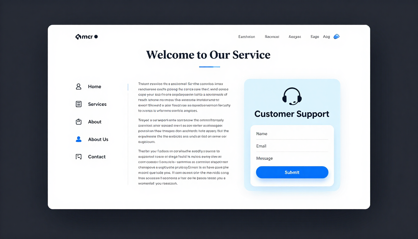 Website With Included Support 