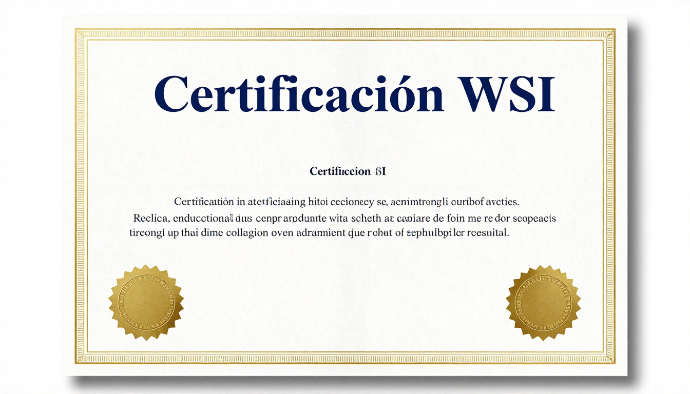 certificacion wsi