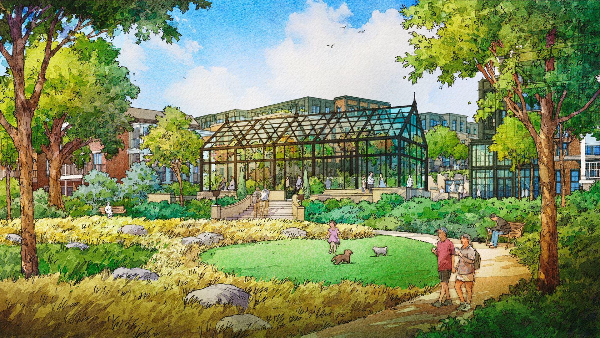 the middle eight landscape architecture design