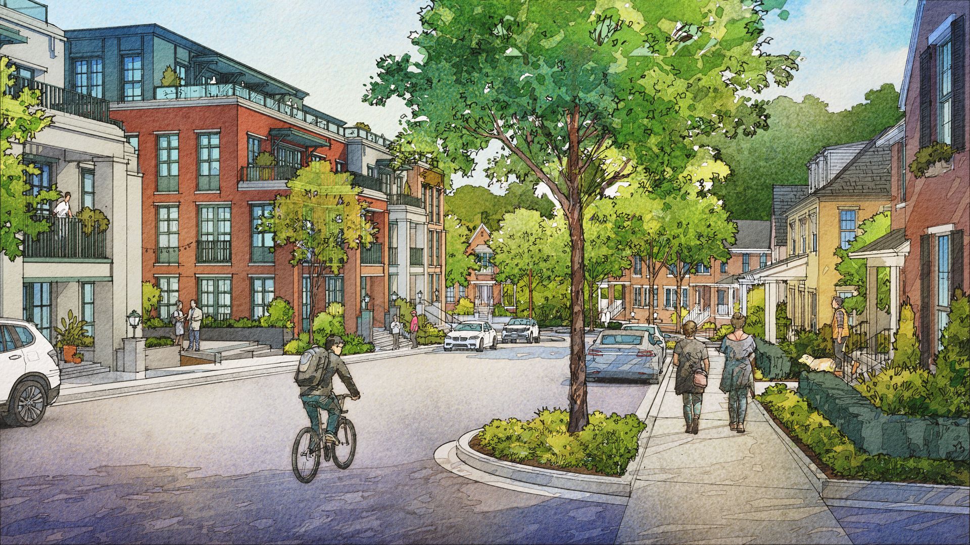 the middle eight landscape architecture design