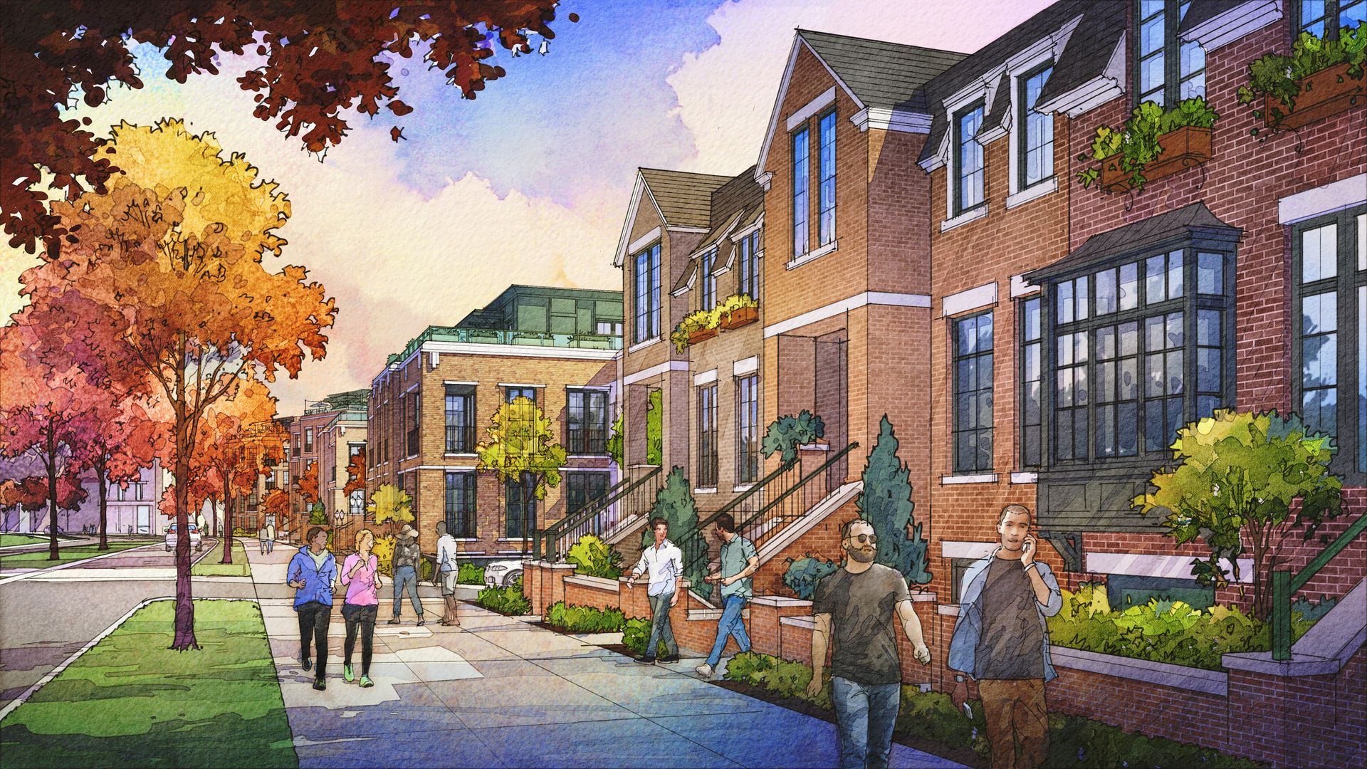 the middle eight landscape architecture design
