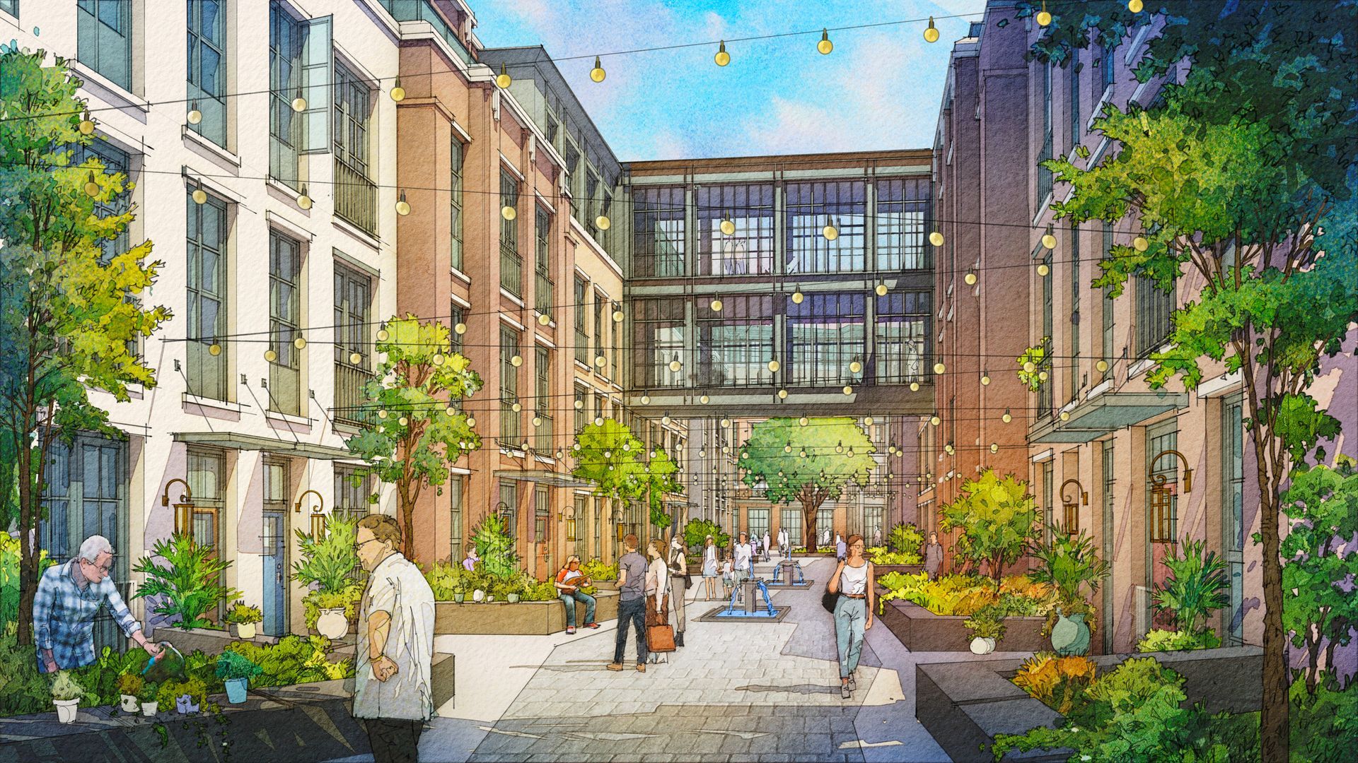 the middle eight landscape architecture design