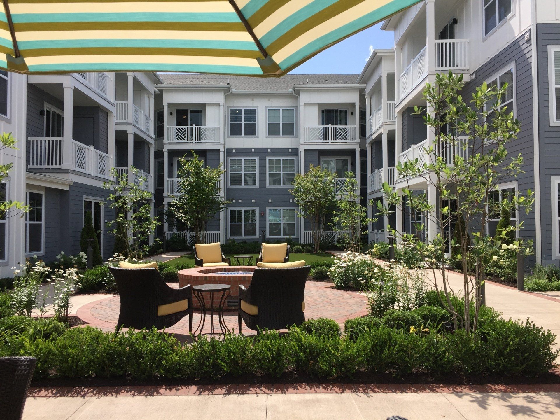 senior living landscape architecture in franklin, tn
