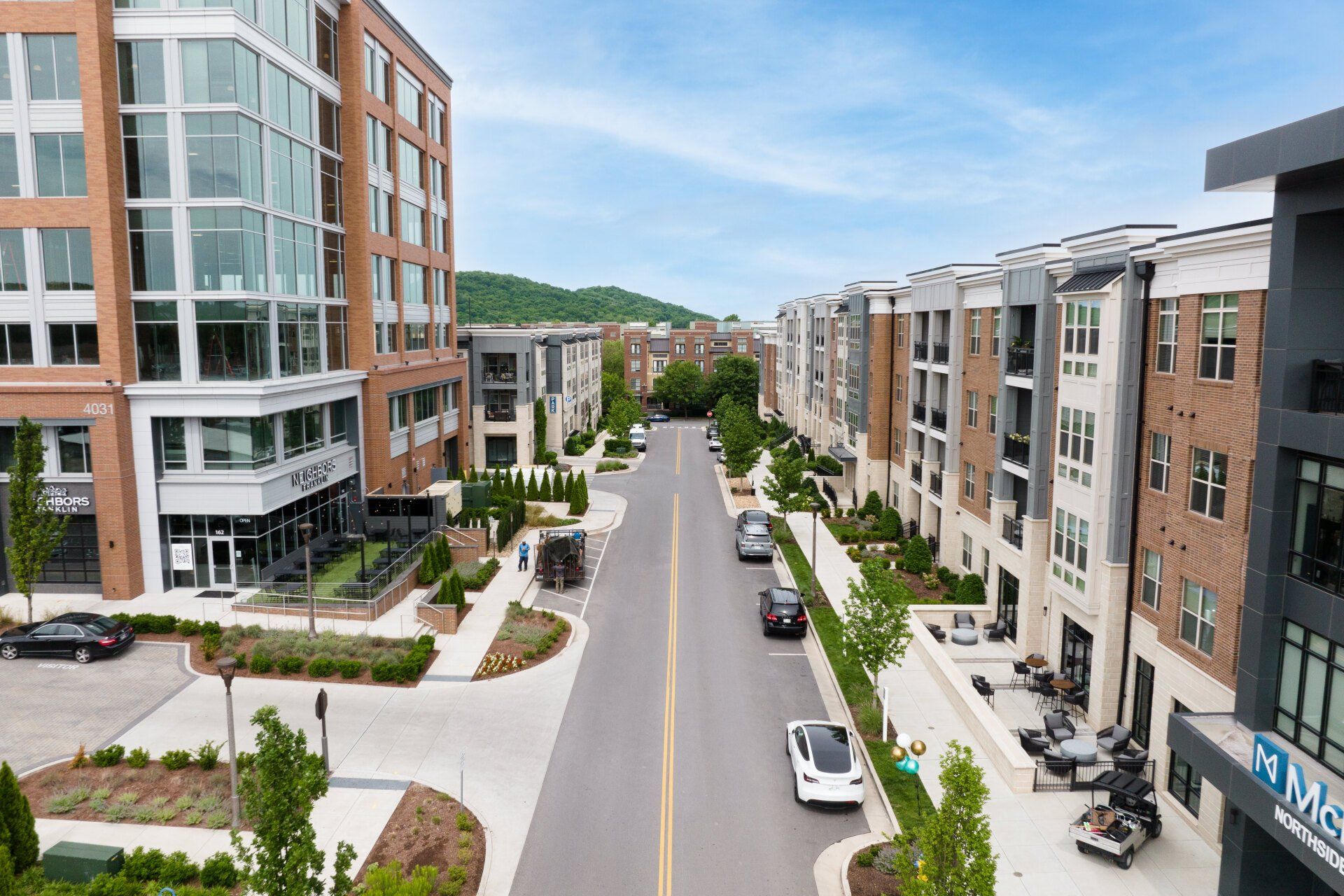 commercial landscape architecture design in franklin, tn