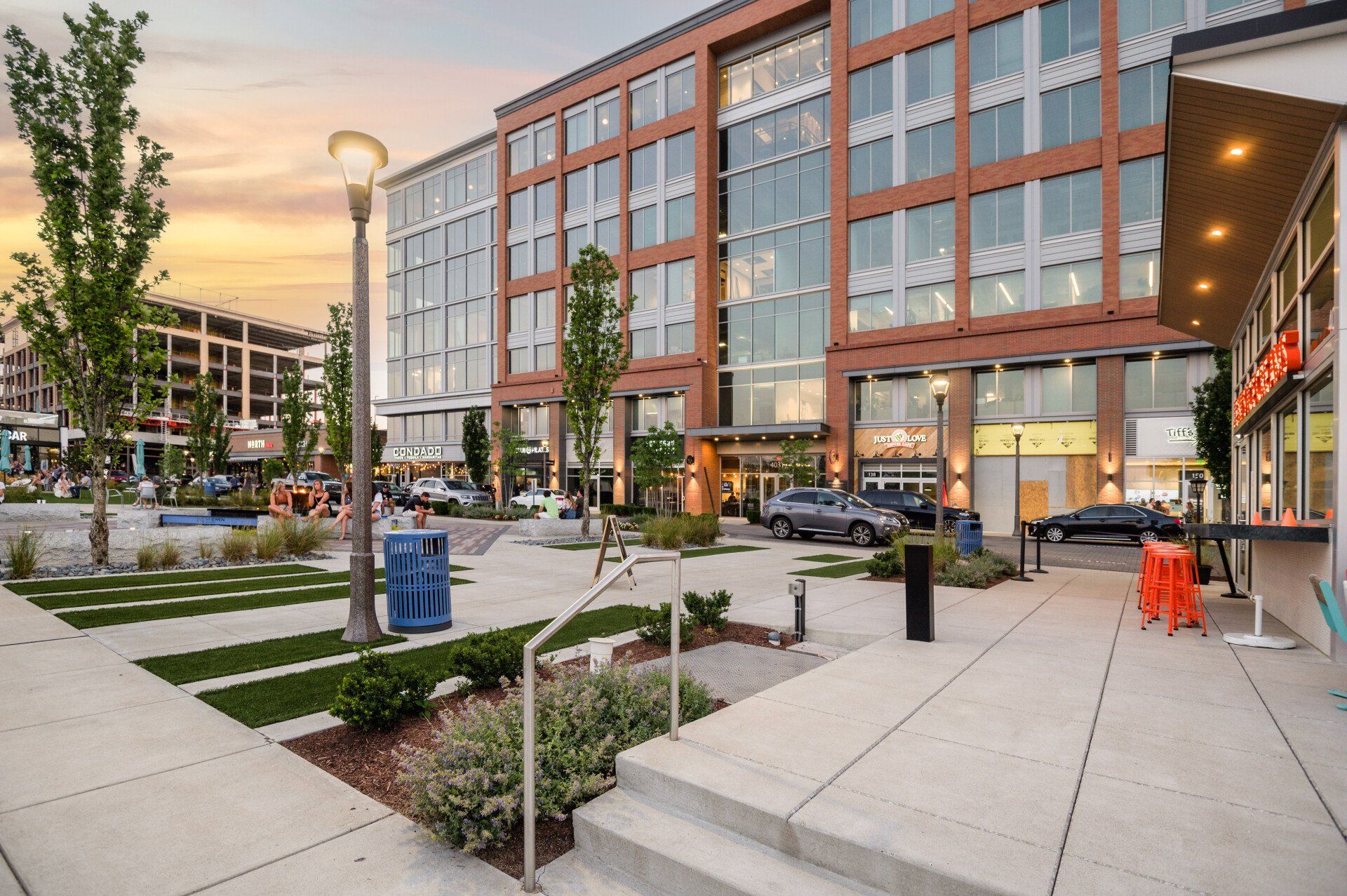 commercial landscape architecture design in franklin, tn
