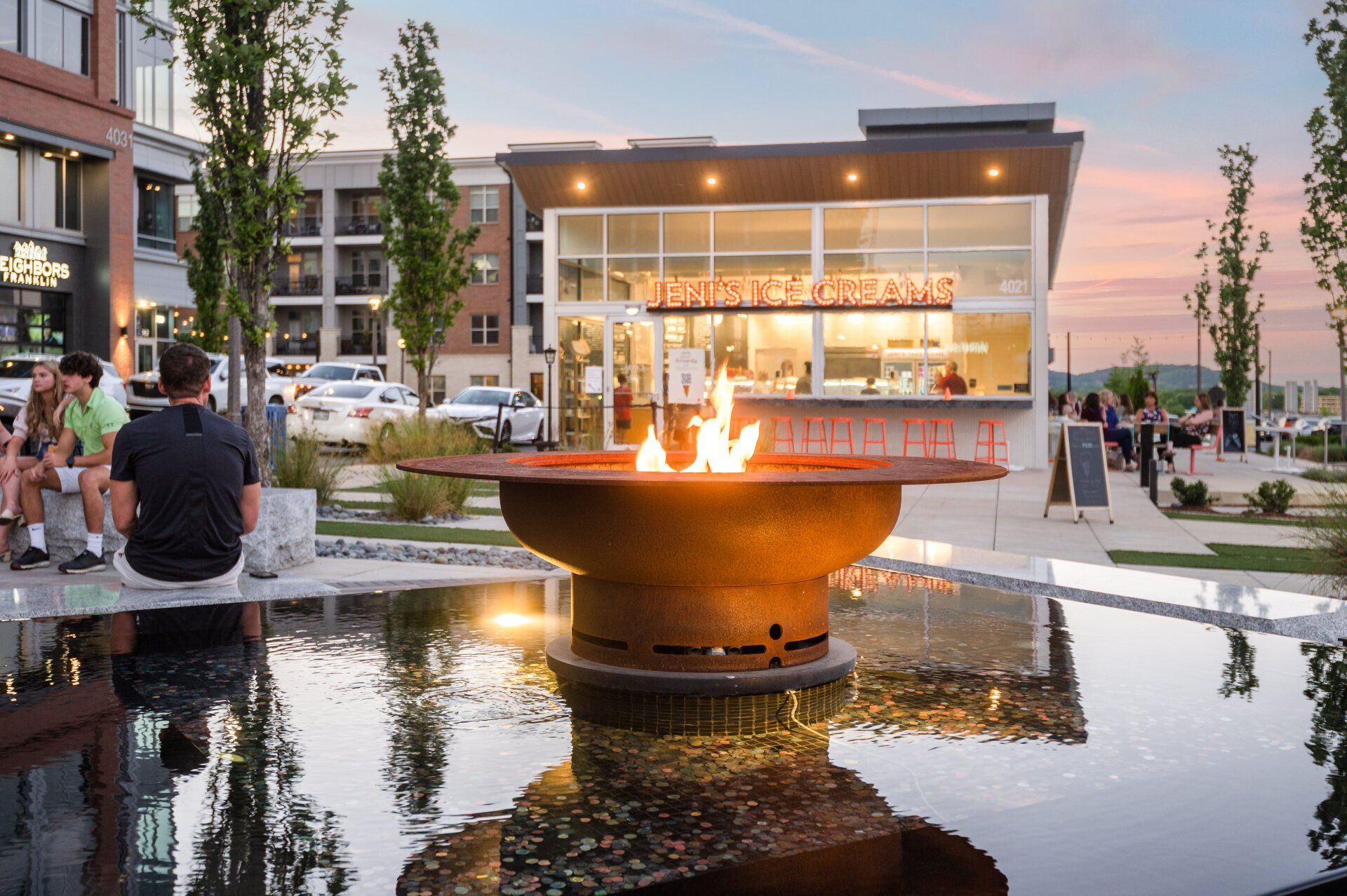 commercial landscape architecture design in franklin, tn