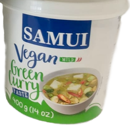 Vegan Green Curry Paste