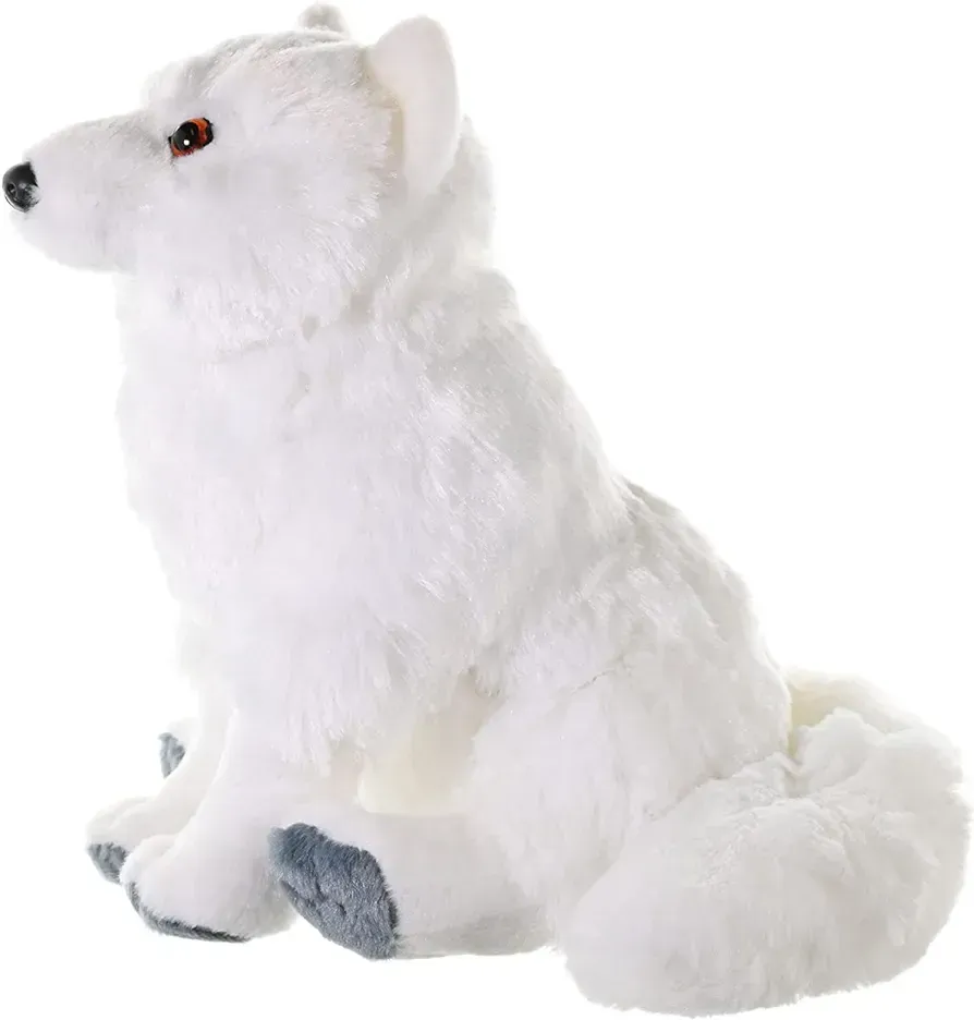 plush arctic fox