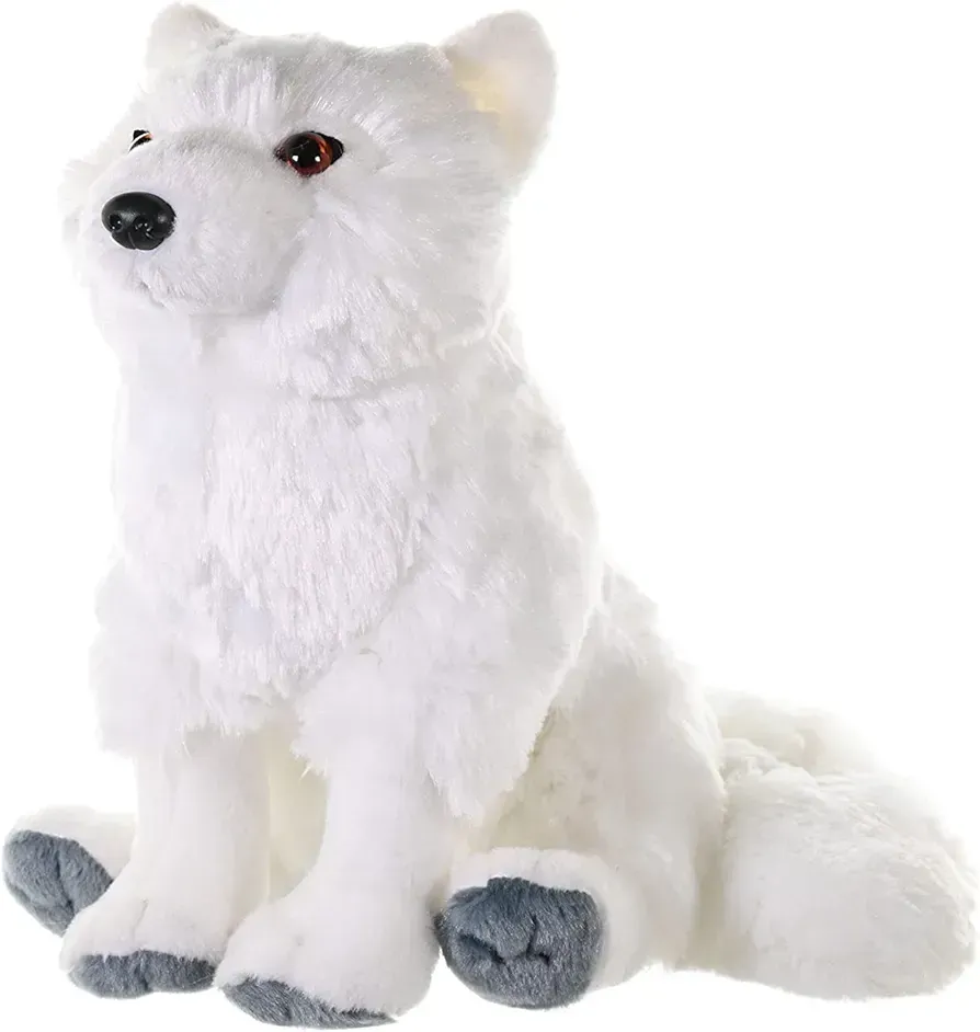 plush arctic fox
