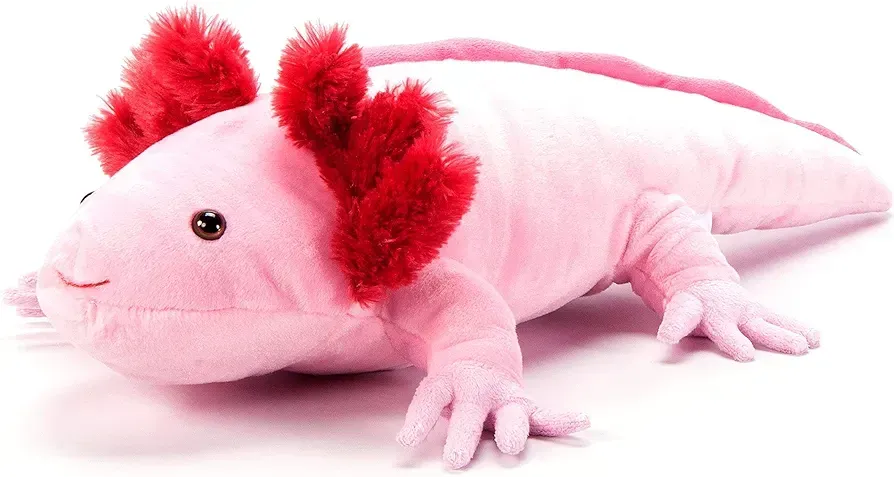 The Petting Zoo Brand plush soft toy axolotl