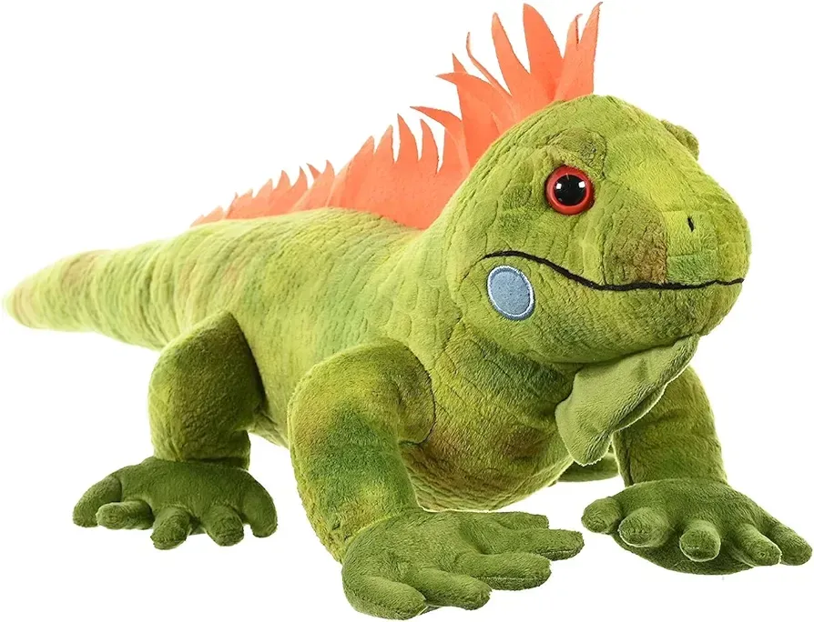 Wild Republic CK plush soft toy green iguana