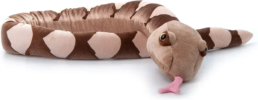The Petting Zoo Brand plush soft toy copperhead snake