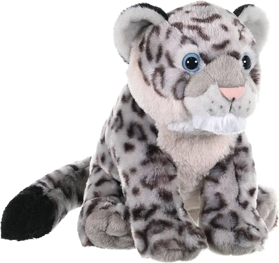 wild republic ck plush snow leopard stuffed animal plushie
