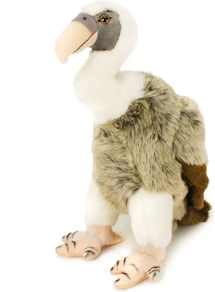 realistic  plush vulture stuffed animal plushie