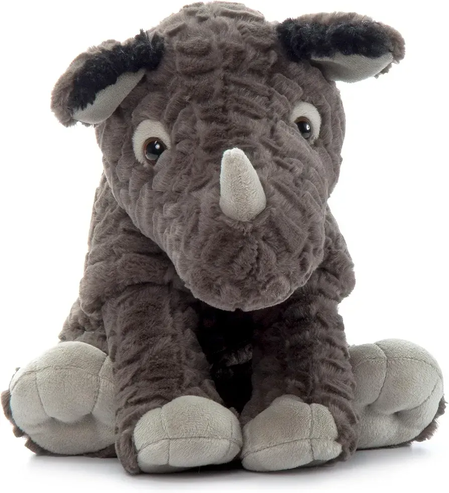 The Petting Zoo plush rhinoceros stuffed animal plushie