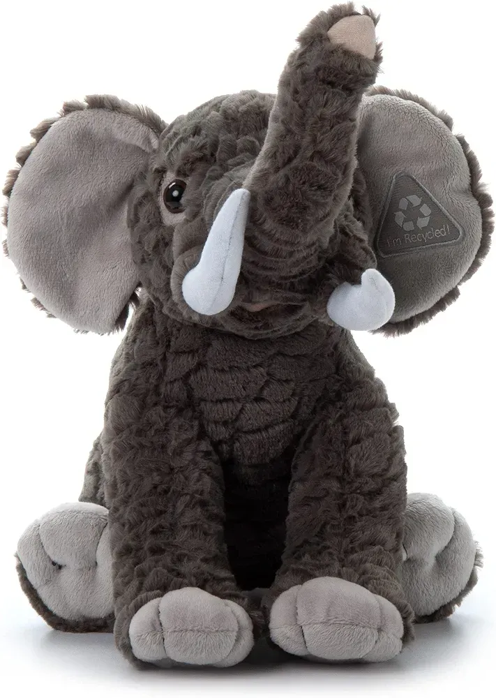 The Petting Zoo Brand plush soft toy textured elephant stuffed animal plushie