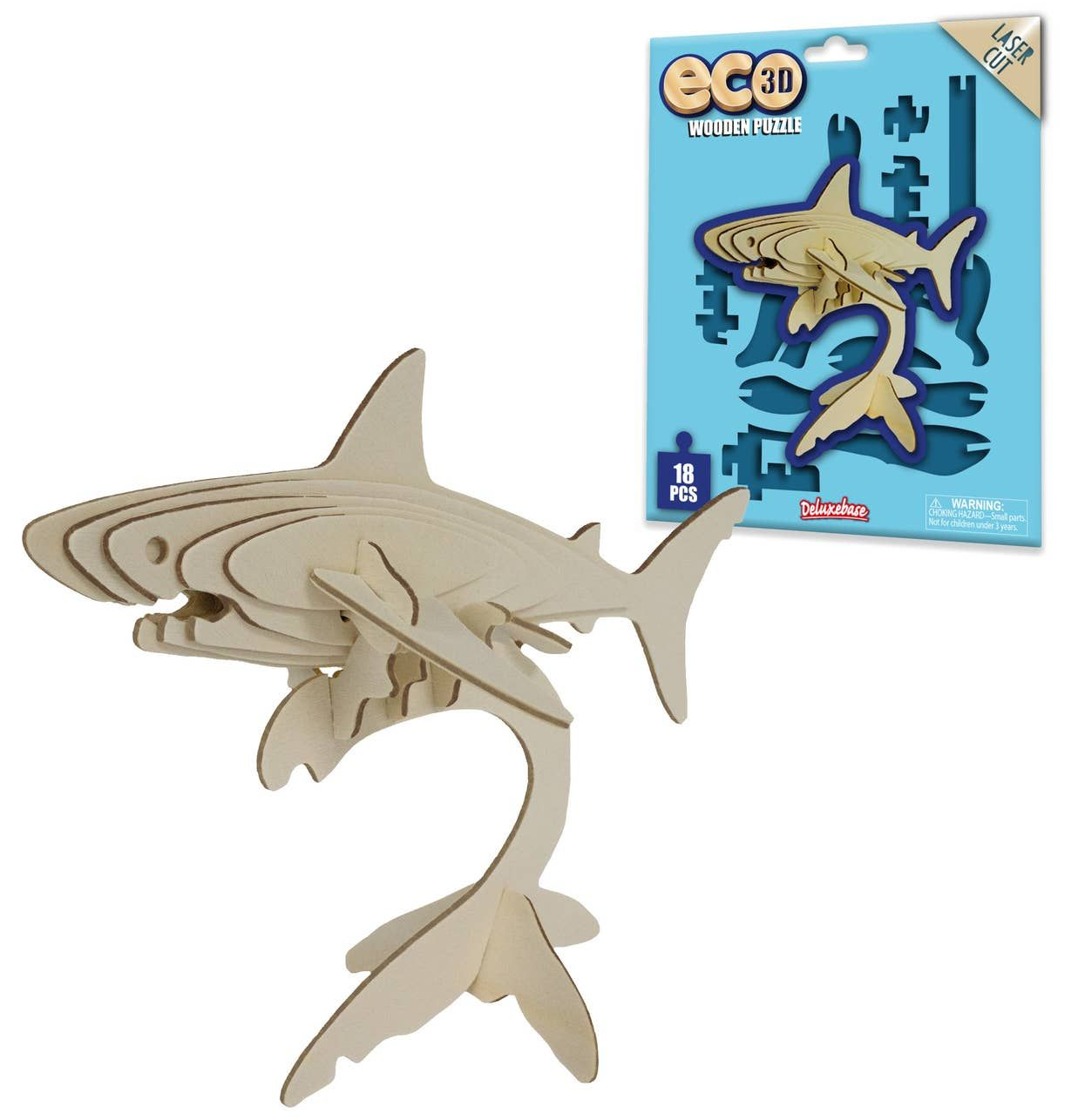 3D Shark Puzzle