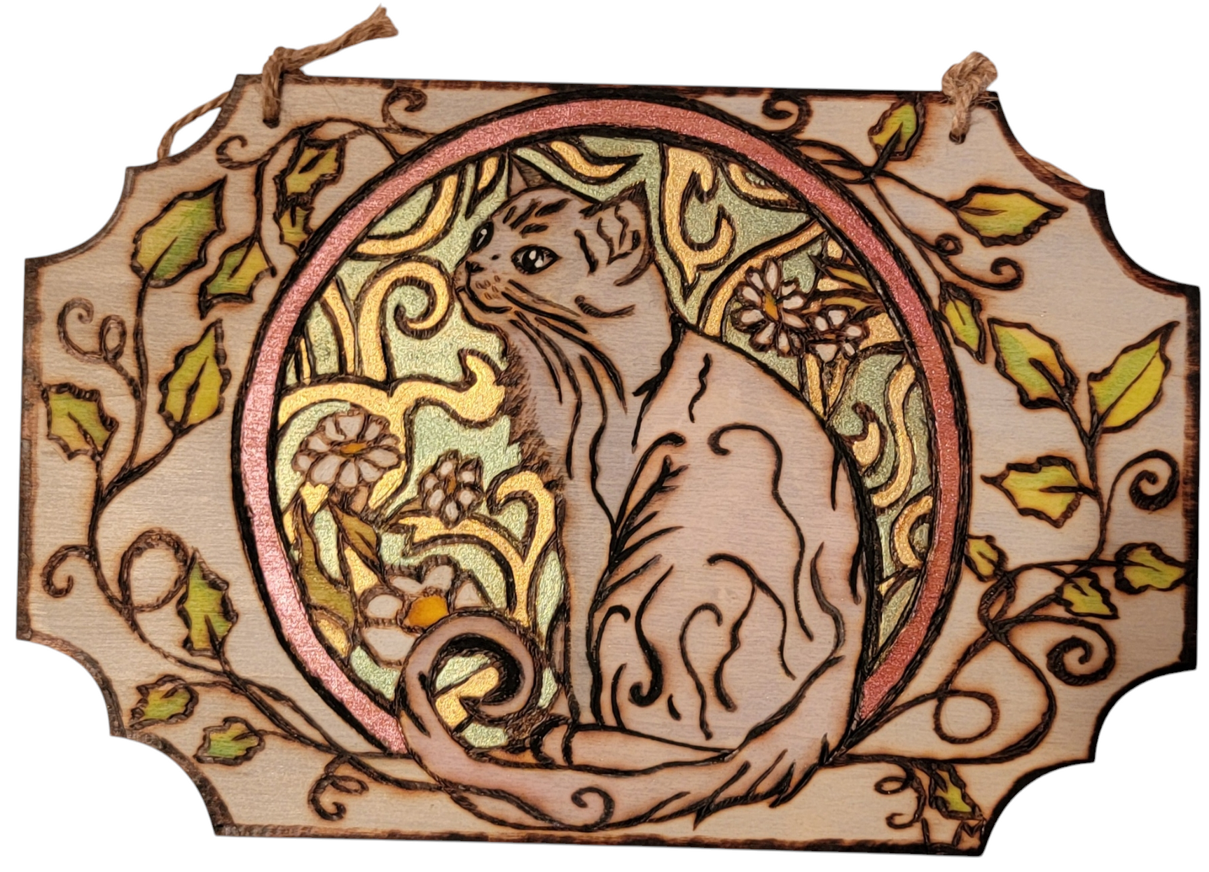 Cat Plaque