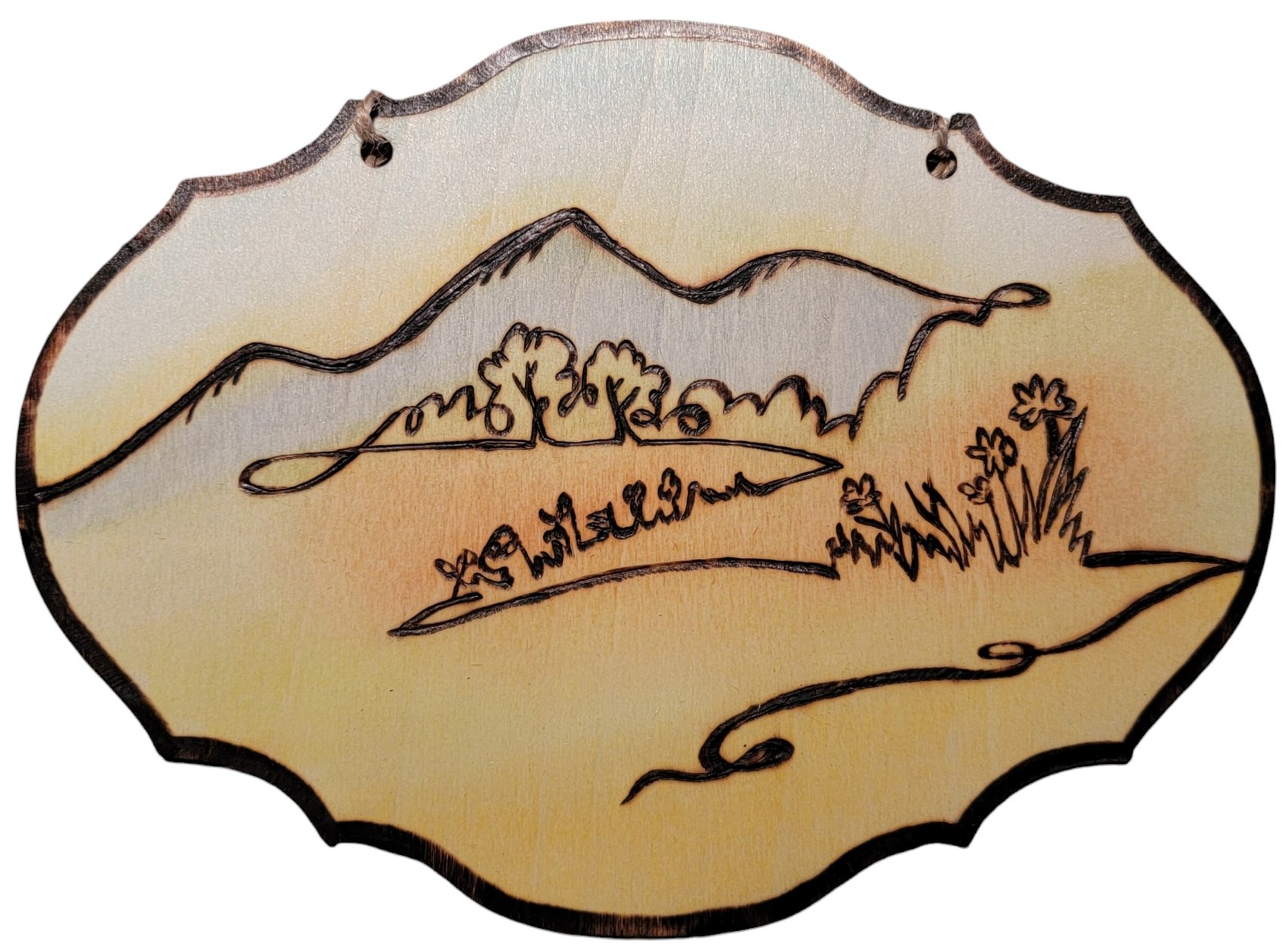 Mountain Plaque