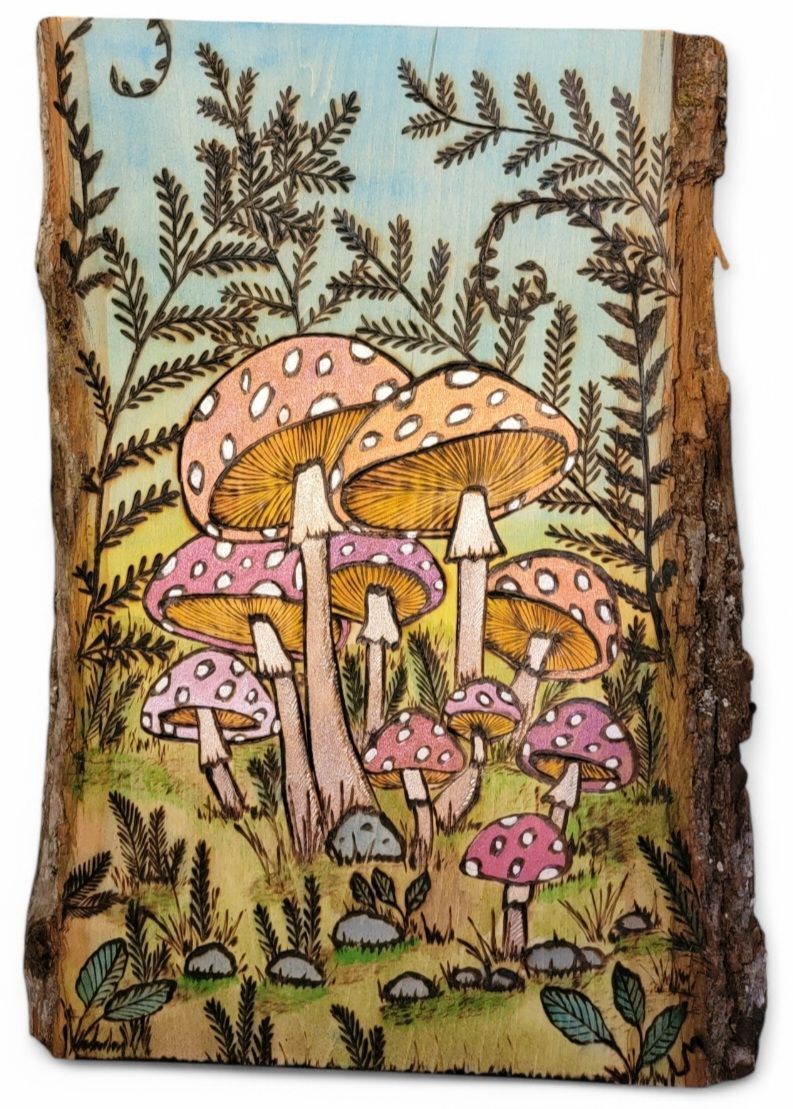 Mushrooms Plank