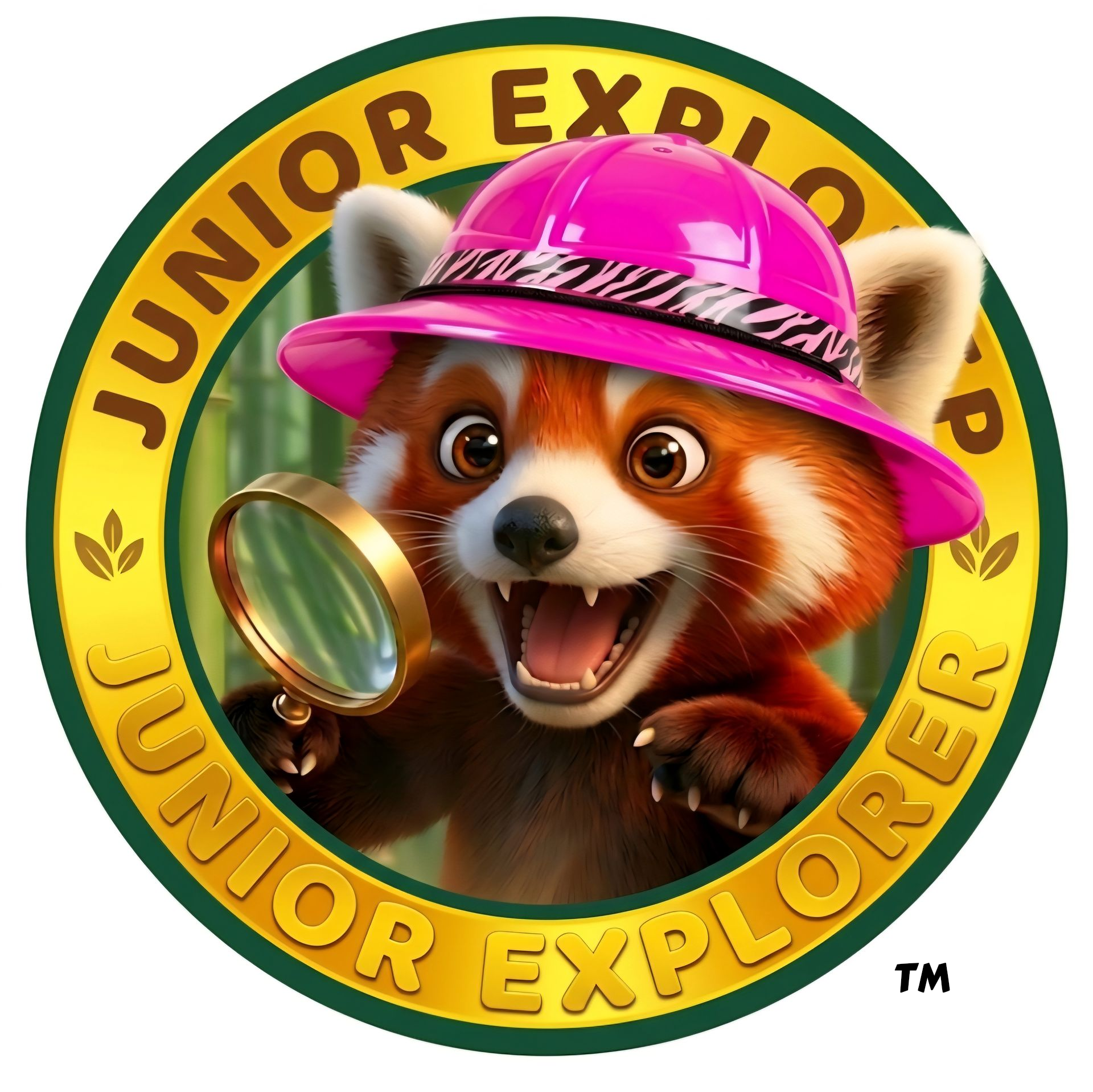 Scout The Red Pada Junior Explorer badge at Into The Wild Zootique in Lancaster NY