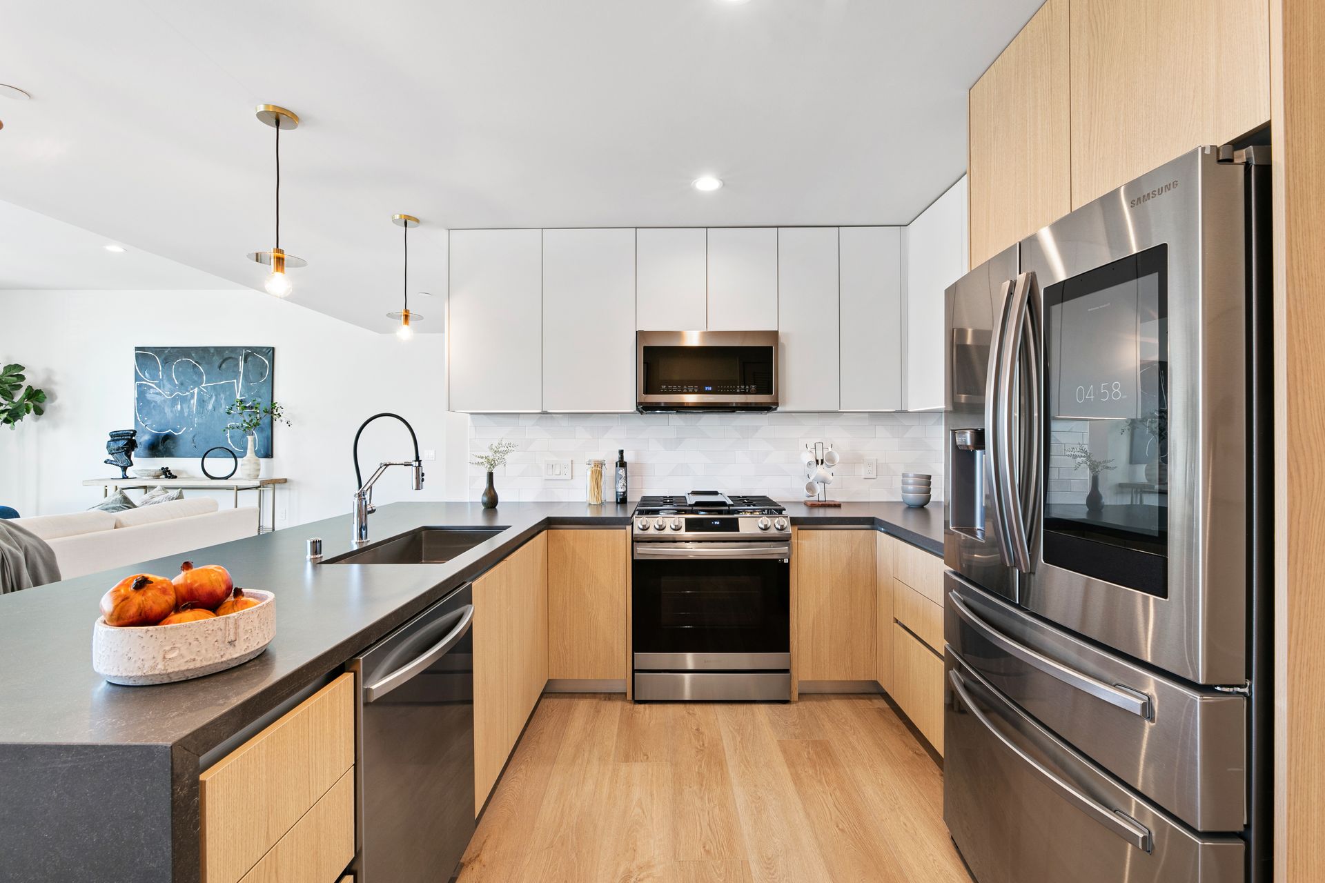 Photo of a kitchen