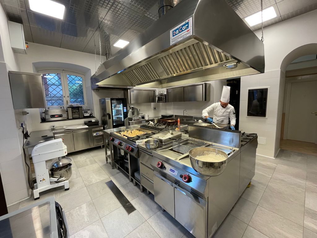 chef al lavoro