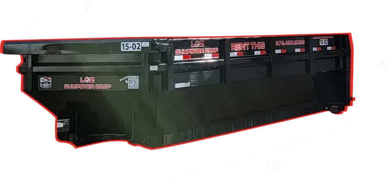 15 yard roll off dumpster rental in Lake Ozark MO