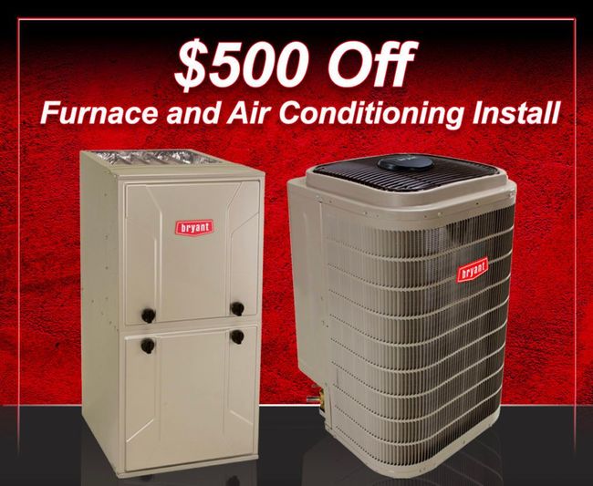 furnace and ac install coupon