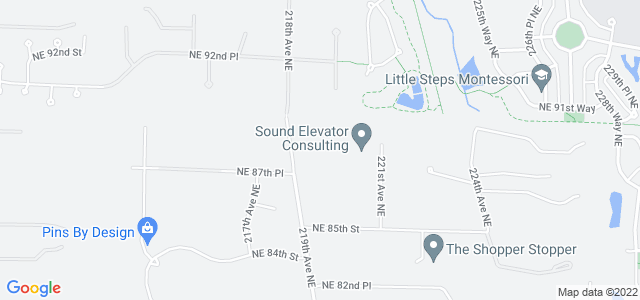 Map of business location