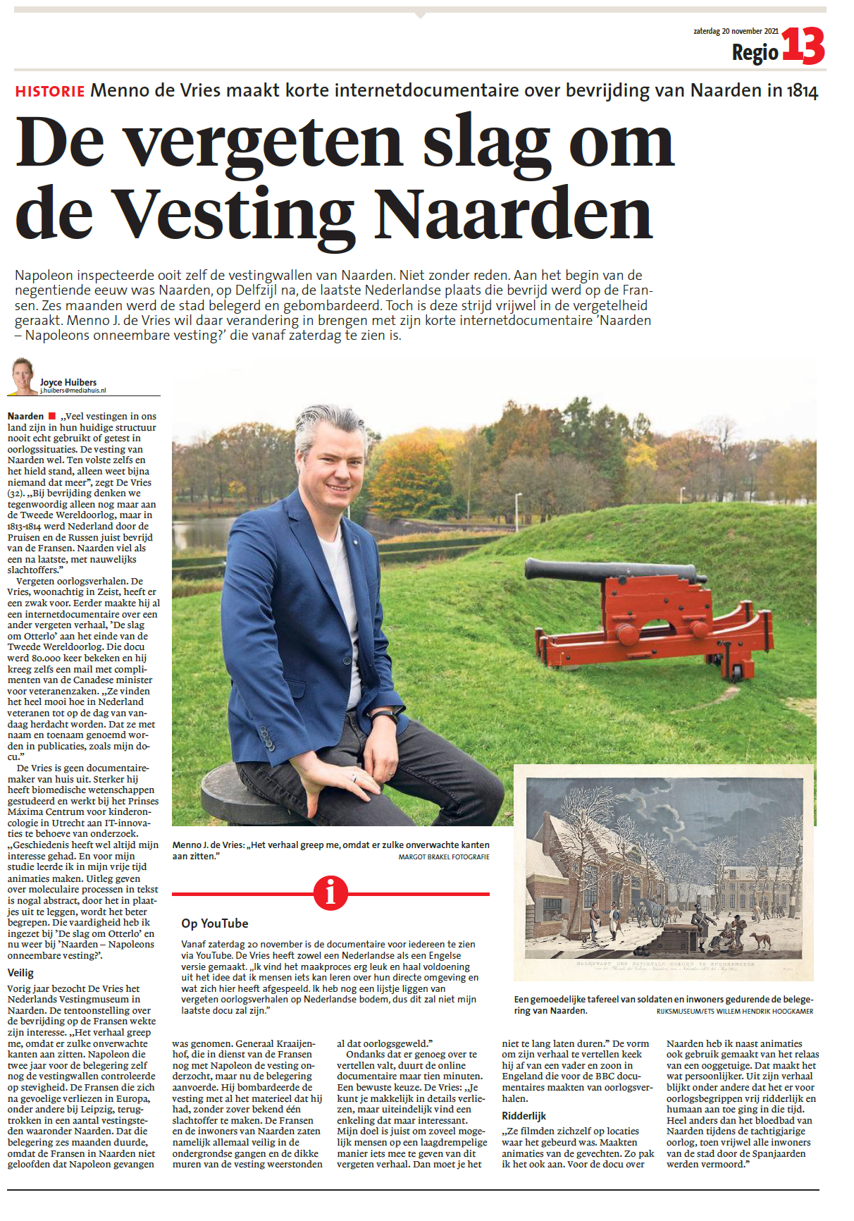 Publicatie over de slag om Naarden